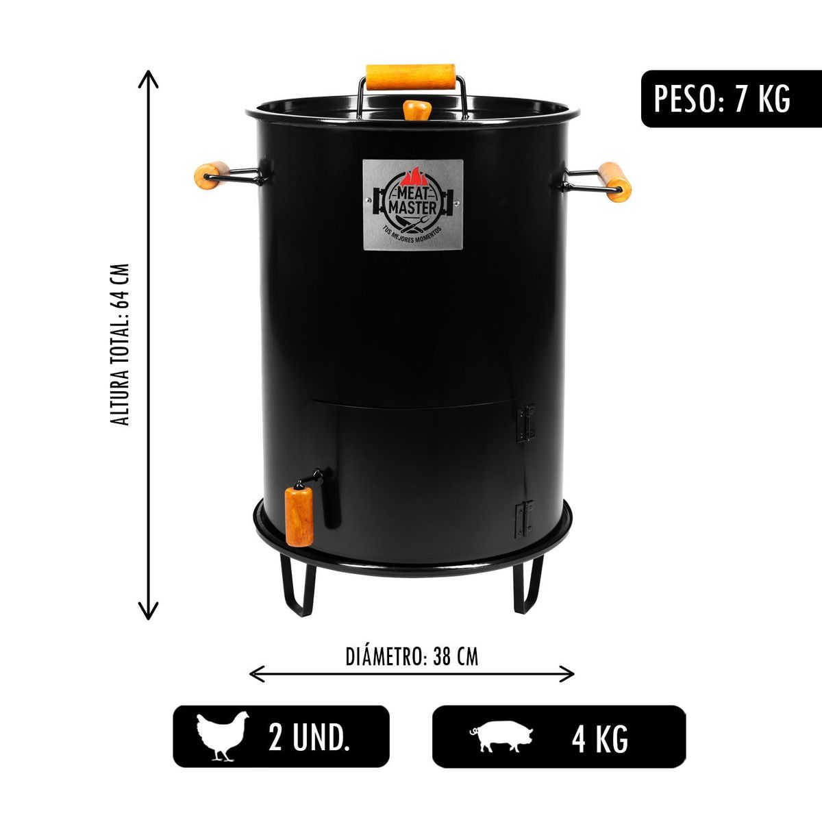 MEAT MASTER - Cilindro Asador Master Mini