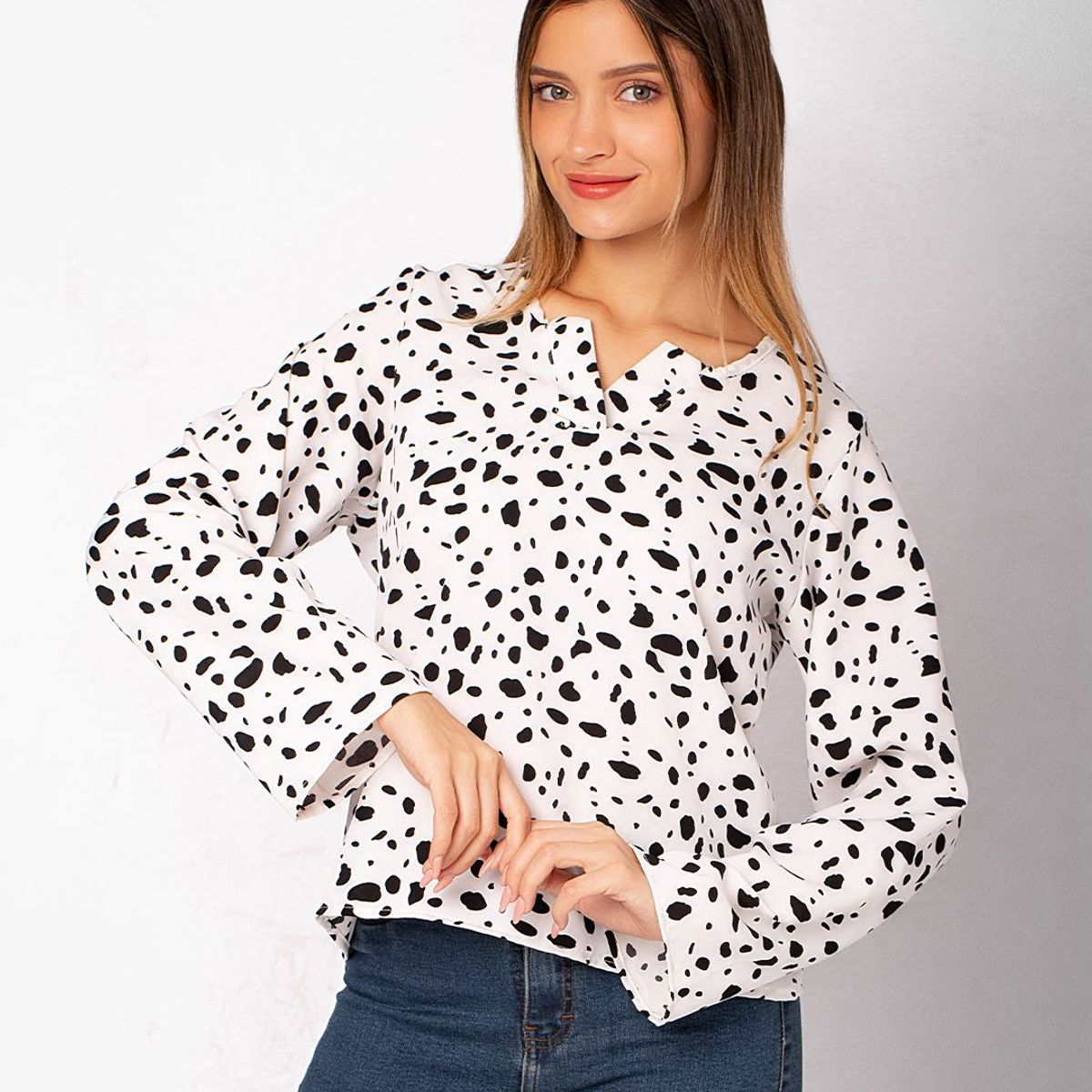 NEBULA - Blusa Layza - Blanco.