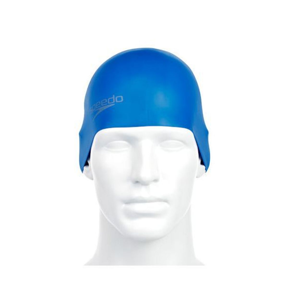 SPEEDO - Gorro de Natacion Speedo Plain Moulded Azulino