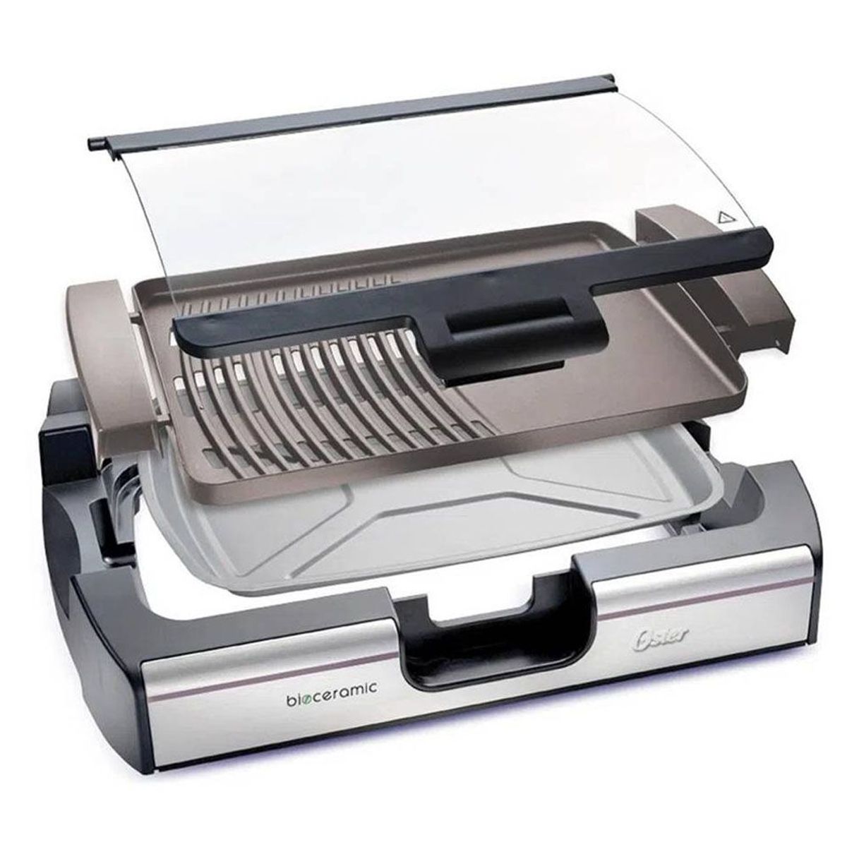 OSTER - Parrilla y Plancha Revestimiento Bioceramic CKSTGR3006