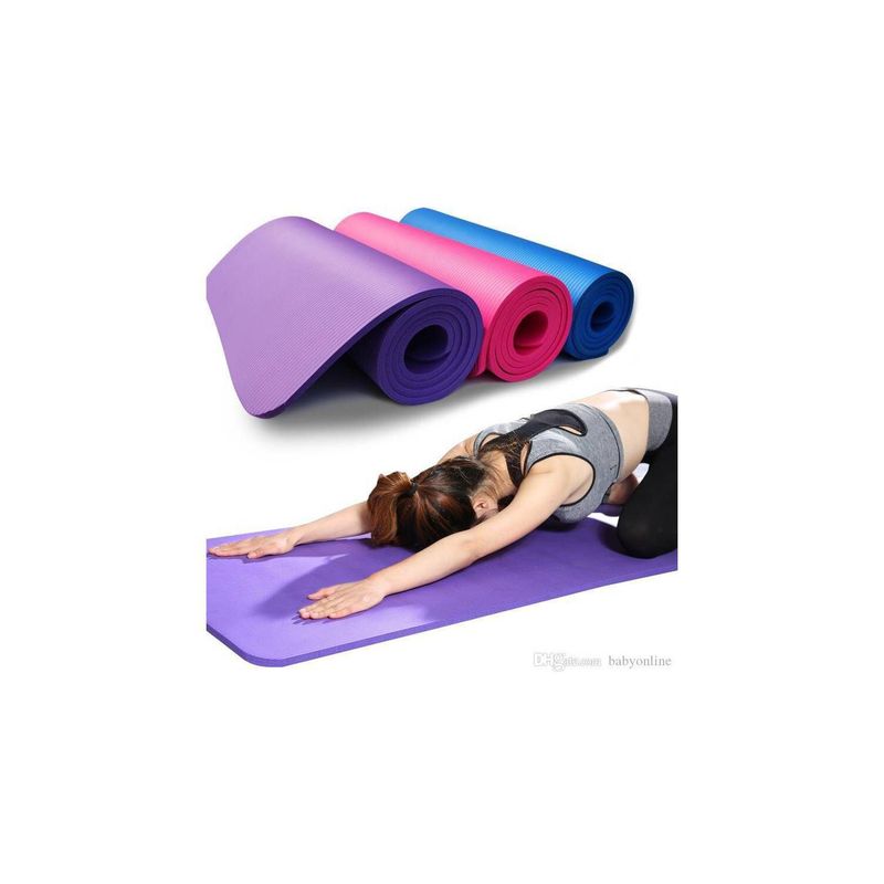 GENERICO - Colchoneta Mat yoga 10Mm  sujetador y bolsa