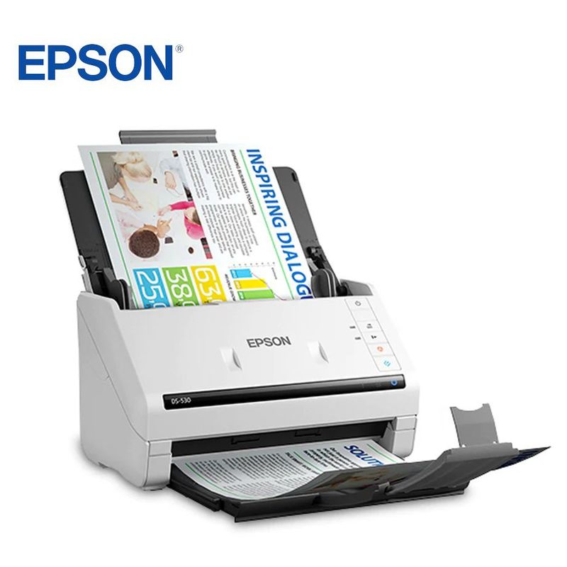 EPSON - Escaner de documentos Epson DS-530 II,USB 3.0 ,35 ppm /70 ipm/ 600 dpi