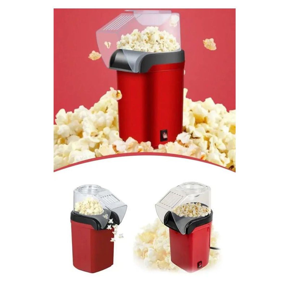 GENERICO - Maquina Pop Corn Canchita Palomitas Sin Aceite