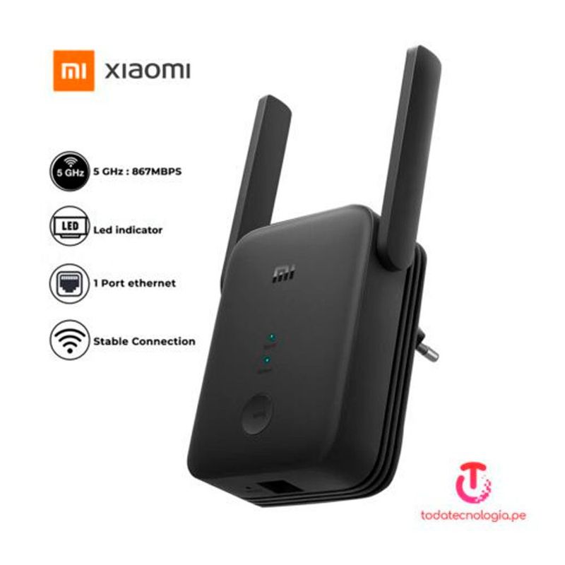 XIAOMI - Repetidor Wifi Xiaomi Range Extender AC1200