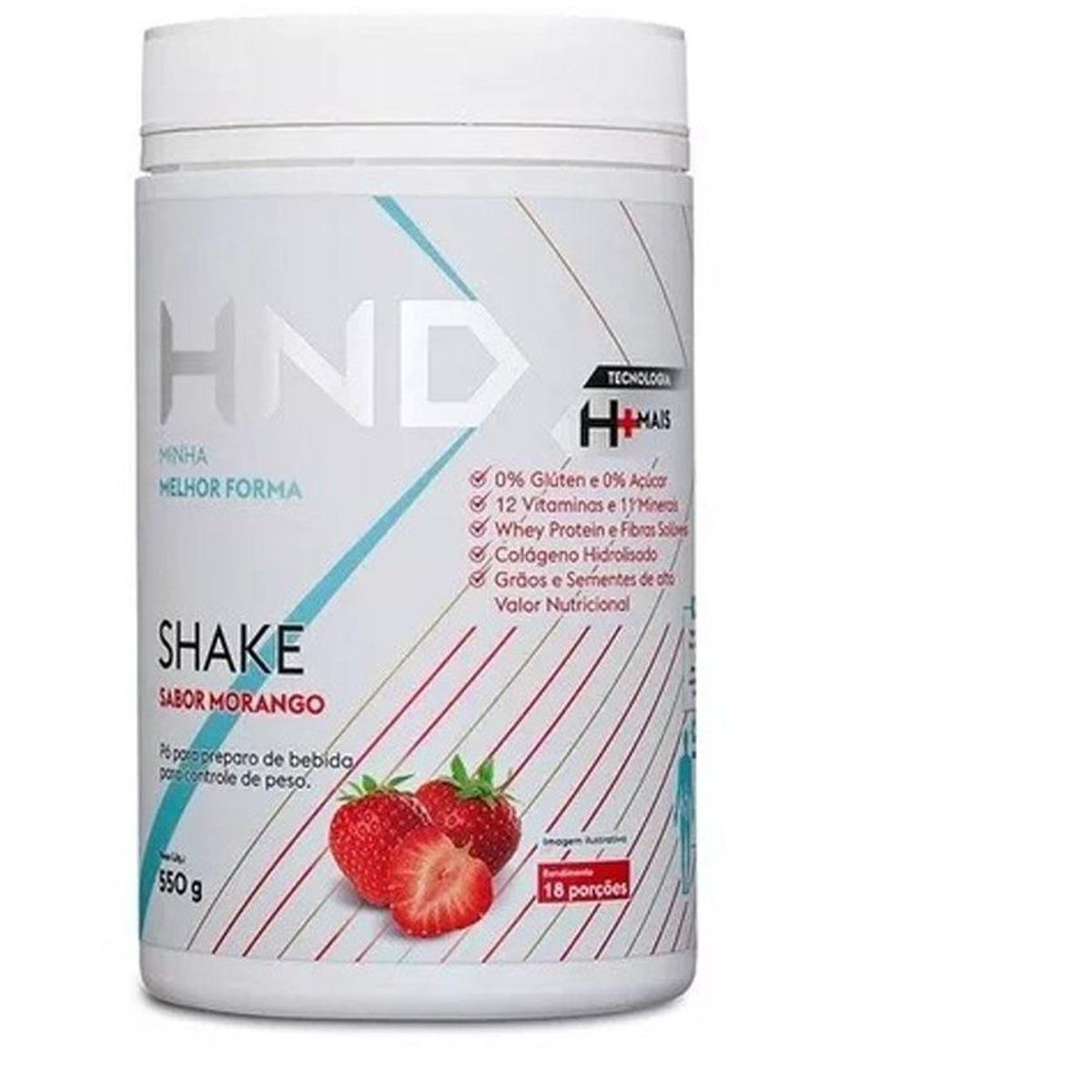 GENERICO - Batido Nutricional Shake H Sabor Fresa 550g