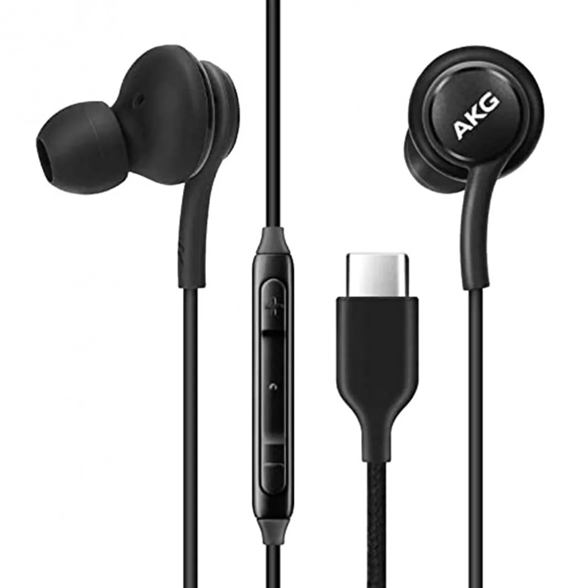 OEM - Audifono Tipo Samsung AKG Tipo C Tune Bass  NEGRO - CAJA- GENERICO