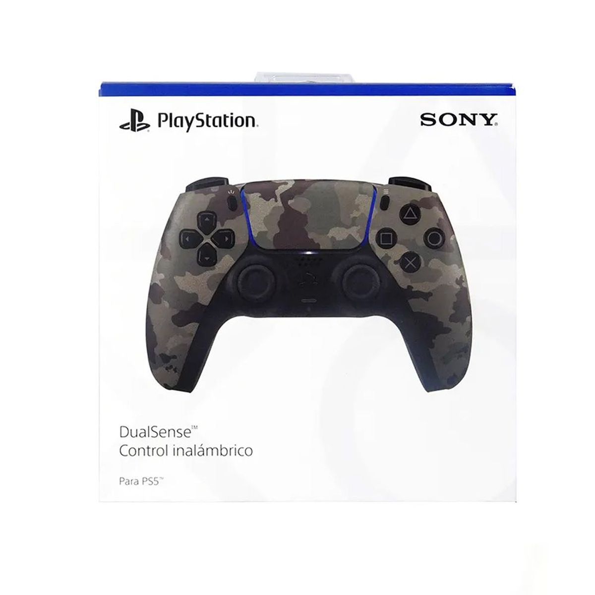 SONY - Control Sony PLAYSTATION PS5 DualSense - Gris Camuflaje