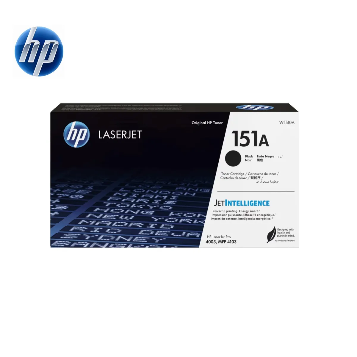 HP - Toner Hp 151A (W1510A) MFP 4103, Pro 4003A - 3,050 Paginas-Negro