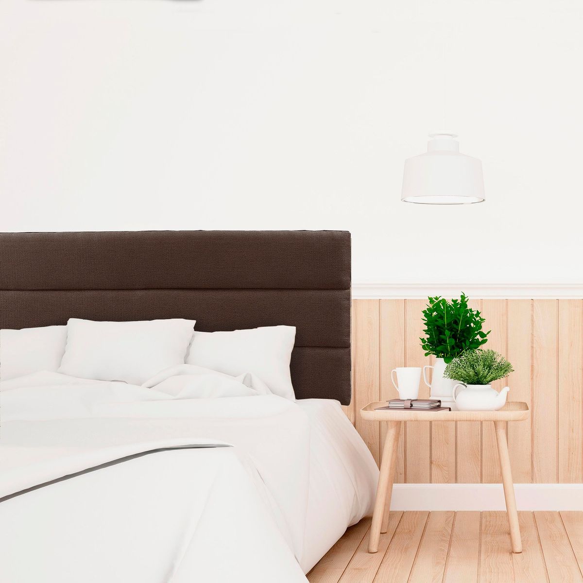 VILLA HOGAR - Cabecera France Queen chocolate - Villa Hogar