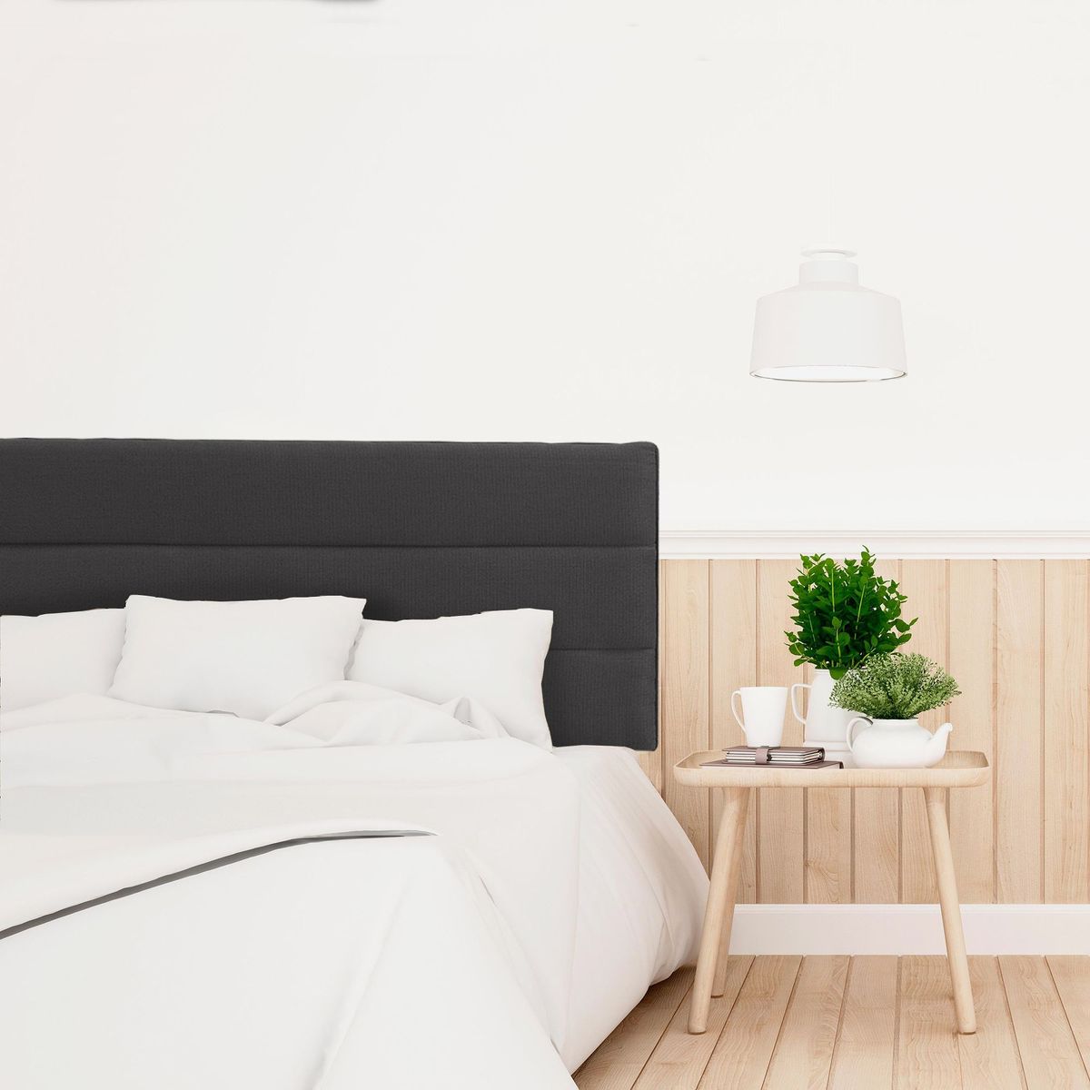 VILLA HOGAR - Cabecera France Queen negro - Villa Hogar