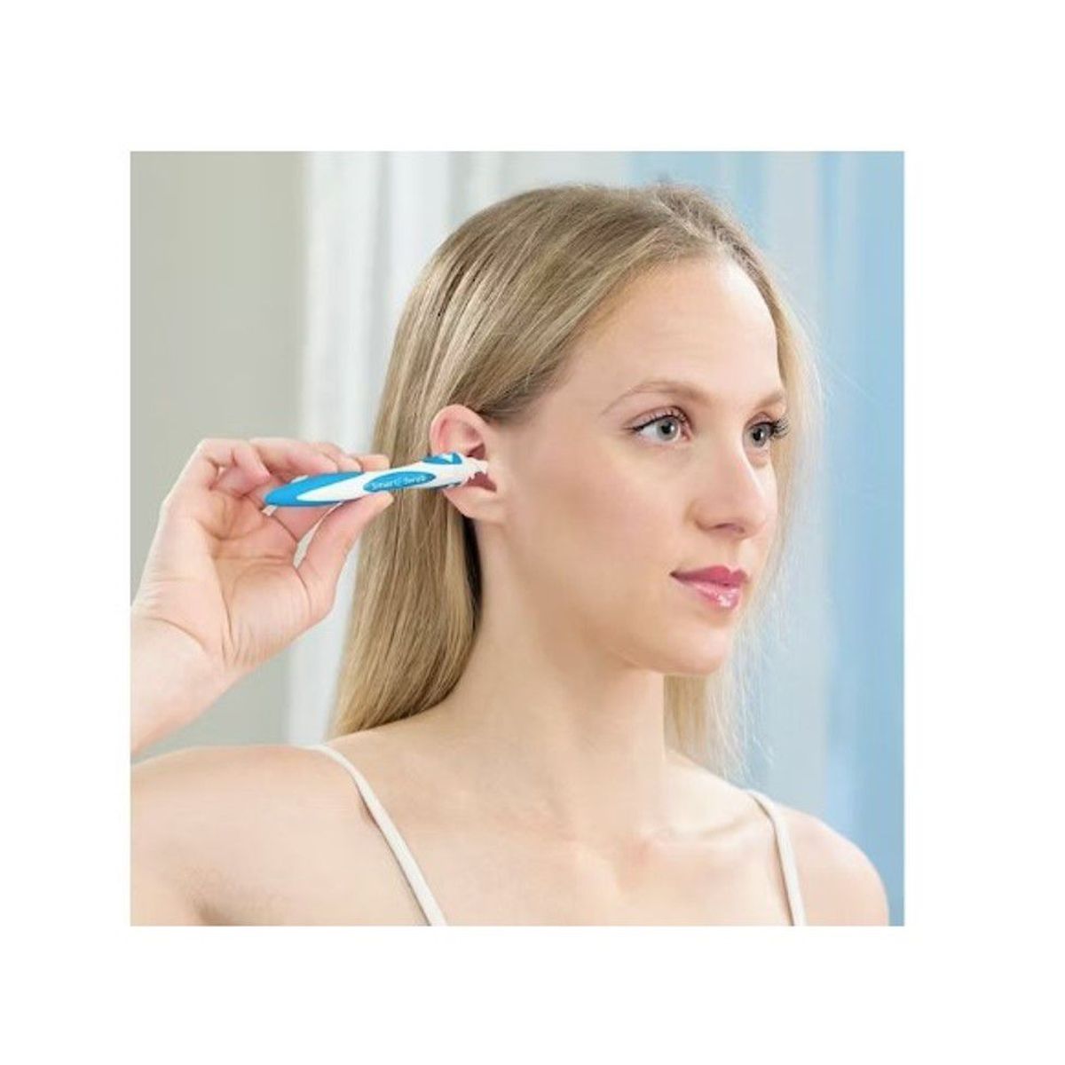 GENERICO - Limpiador de oído Y16 cabezales de silicona CON estuche portátil