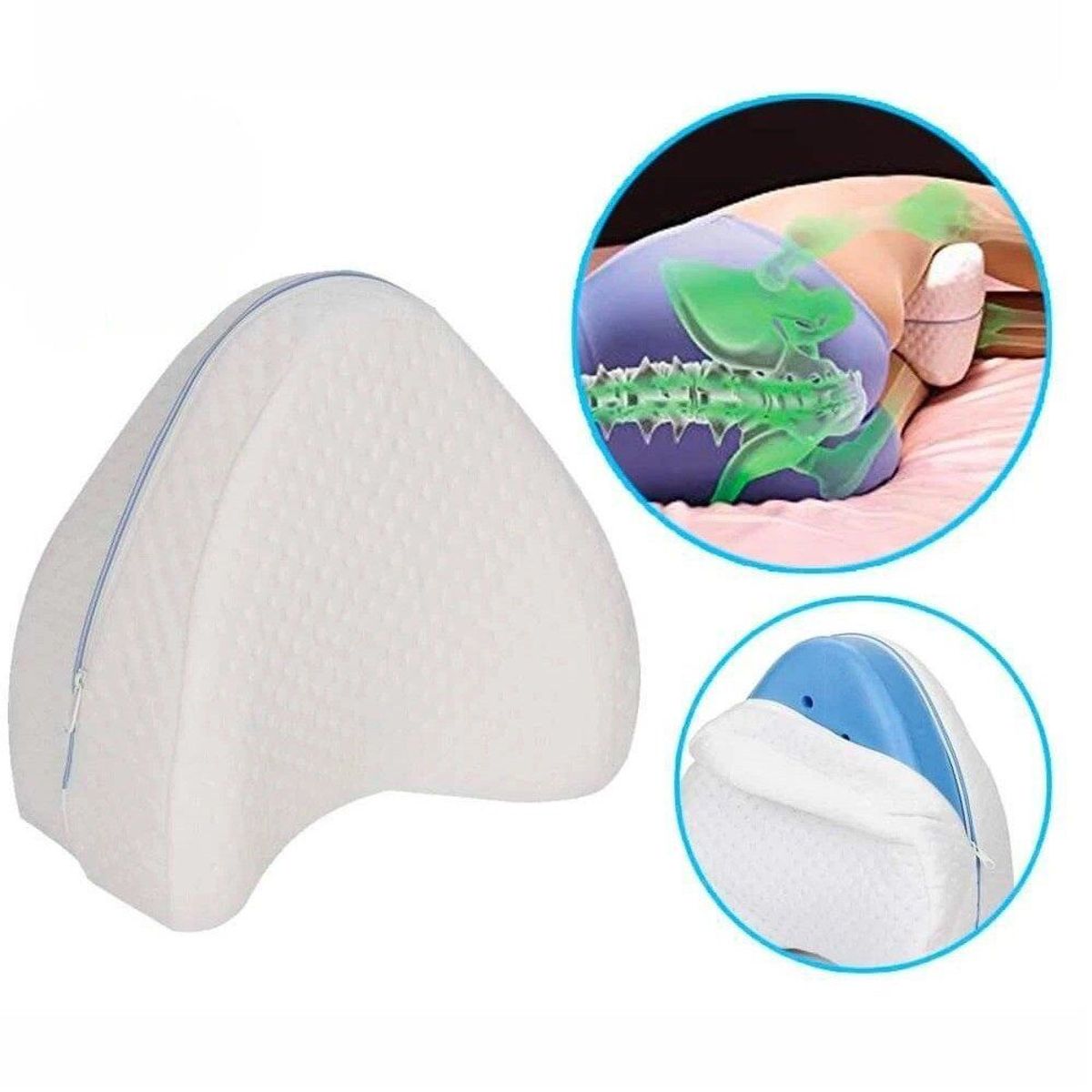 GENERICO - Almohada para piernas ergonómica viscoelástica