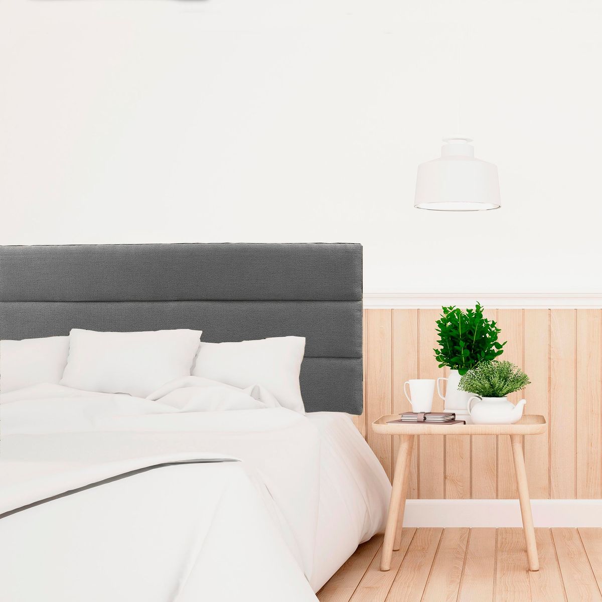 VILLA HOGAR - Cabecera France Queen plomo - Villa Hogar.