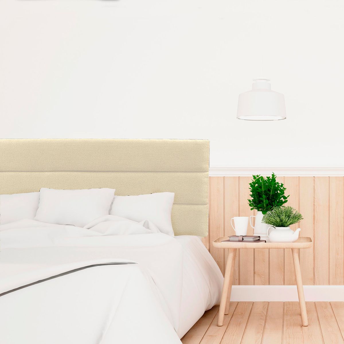 VILLA HOGAR - Cabecera France Queen beige - Villa Hogar