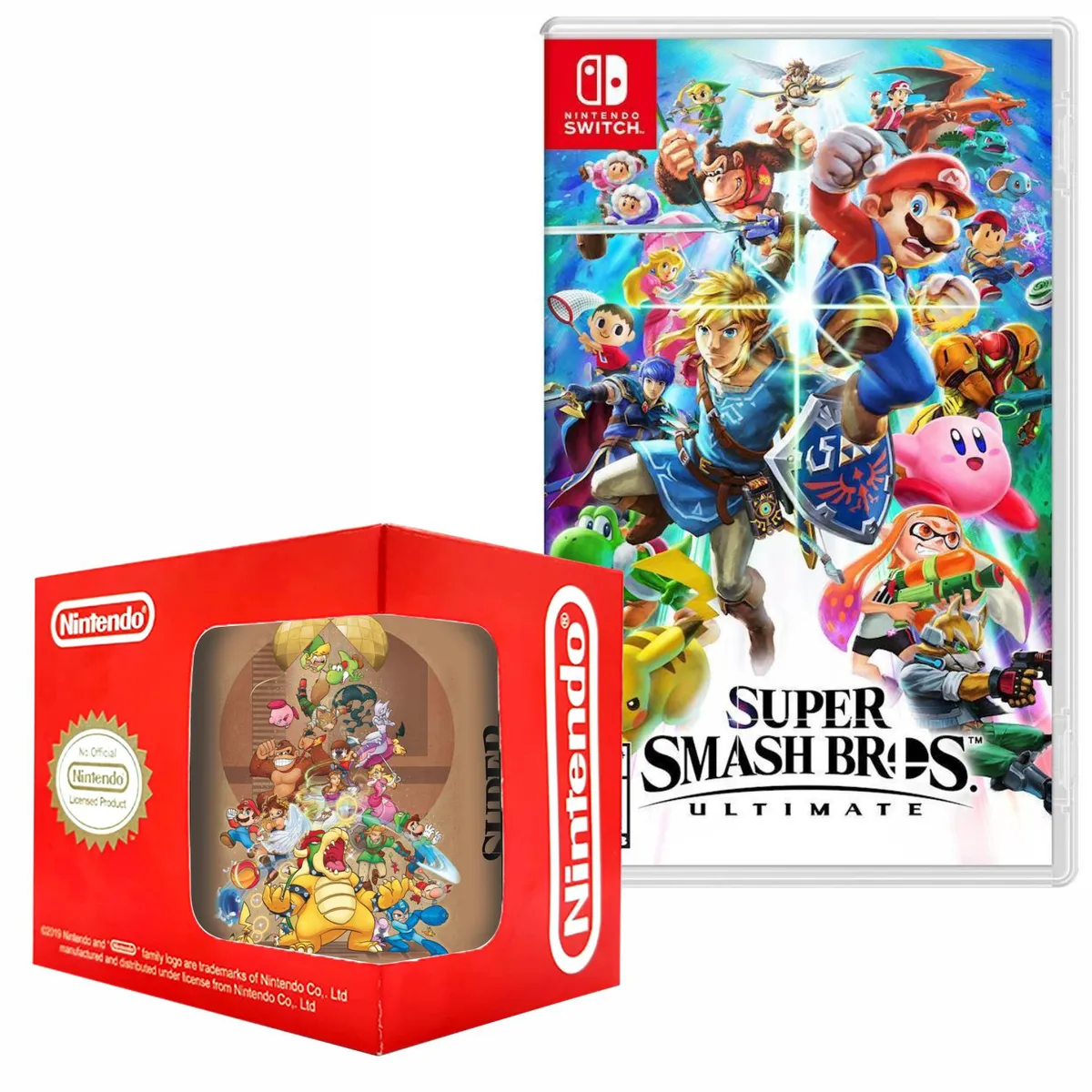 NINTENDO - Super smash bros ultimate nintendo switch y Taza