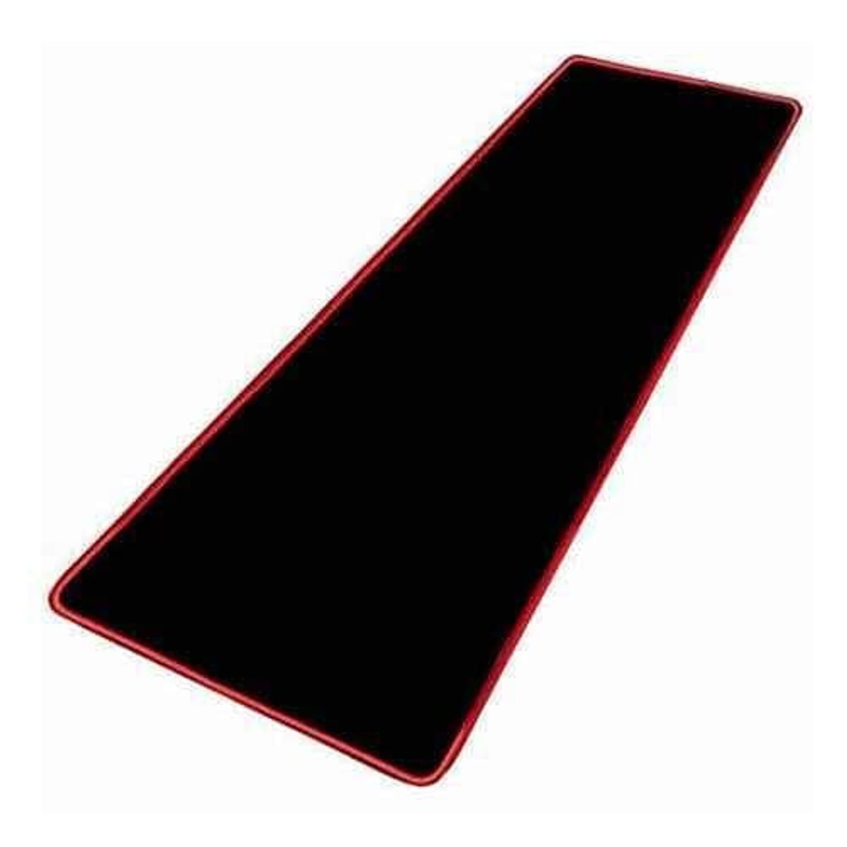GENERICO - MOUSE PAD GAMER IMPERMEABLE 70 X 30 CM BORDE ROJO