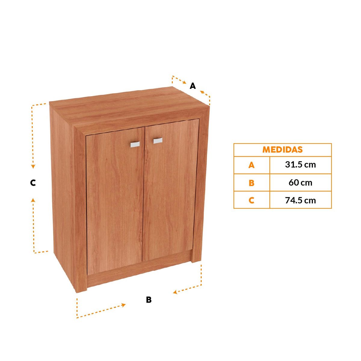 BONNO - Archivador De Oficina Norton Almendra Bonno