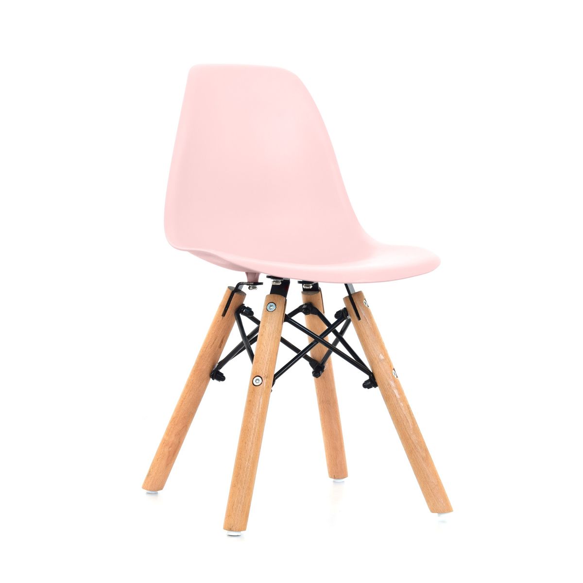 BONNO - Silla De Diseño Eames Para Niños Rosado Bonno