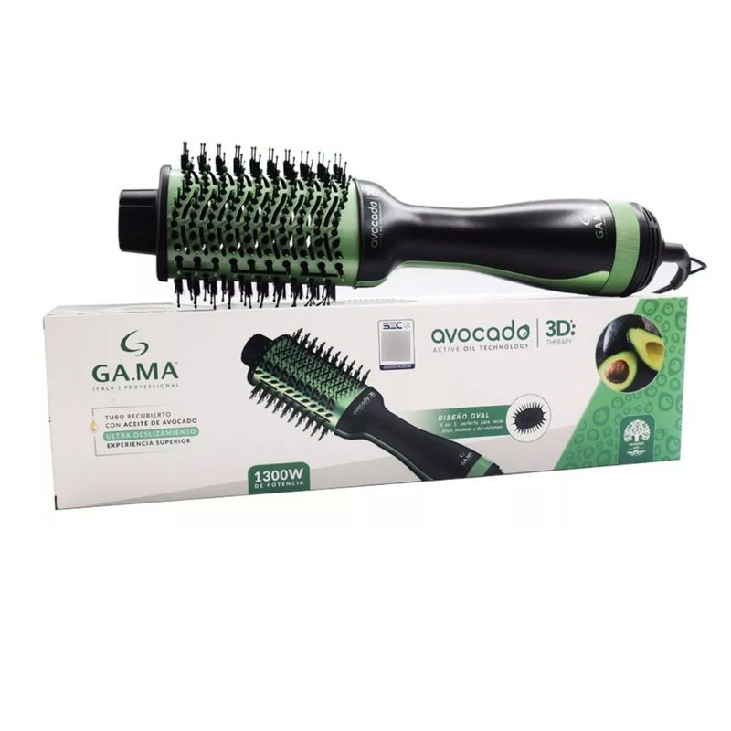 GAMA - Cepillo Alisador Secador Gama 3d Therapy 3 Velocidades