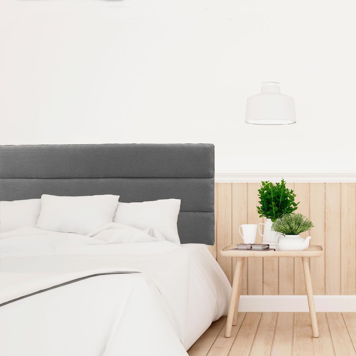 VILLA HOGAR - Cabecera France King plomo - Villa Hogar