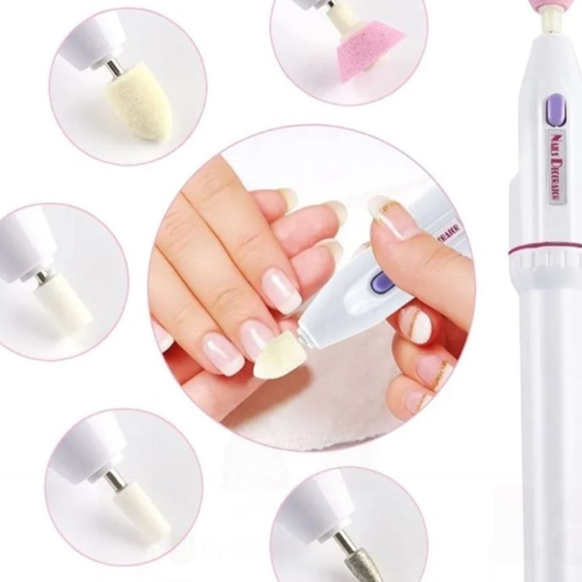 GENERICO - Set de manicure y pedicure  5 en 1 de calidad