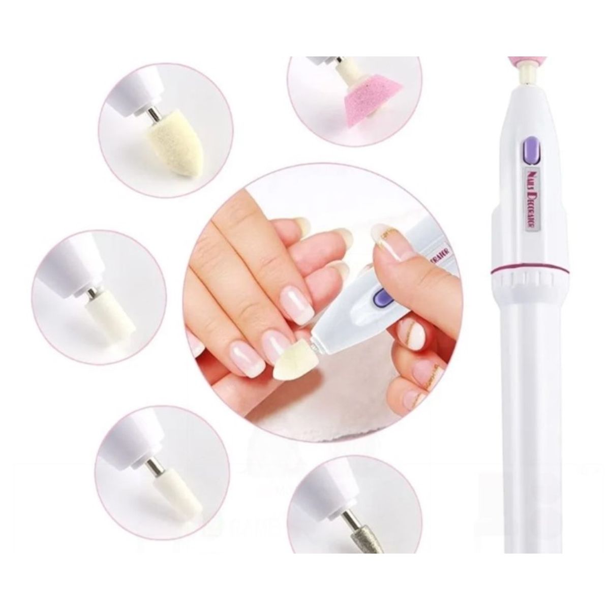 GENERICO - Set de manicure y pedicure  5 en 1 de calidad