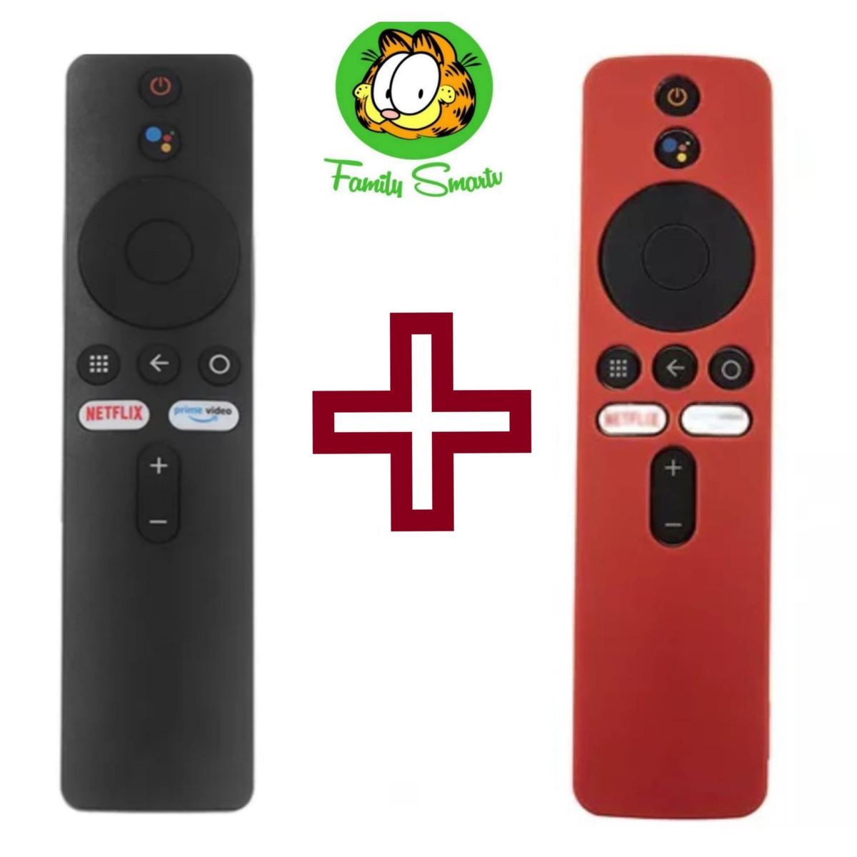 GENERICO - Control Remoto Genérico Xiaomi Mi Tv Stick MDZ-24-AA  Funda Roja
