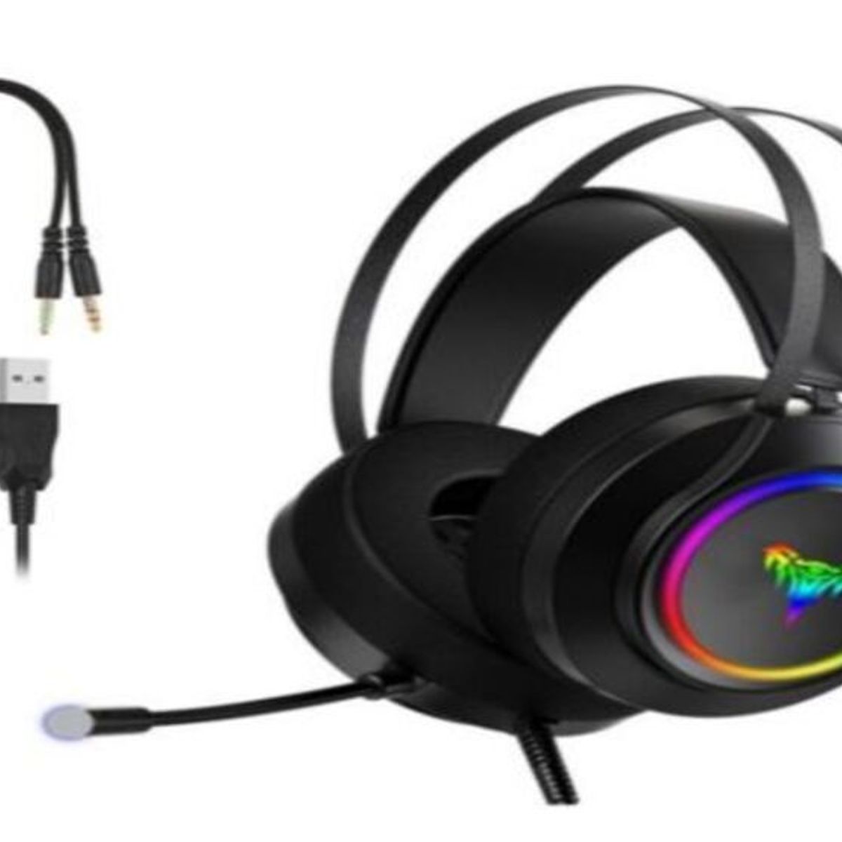 IMPORTADO MC - Audífono Gamer para PC Laptop Celular - RGB
