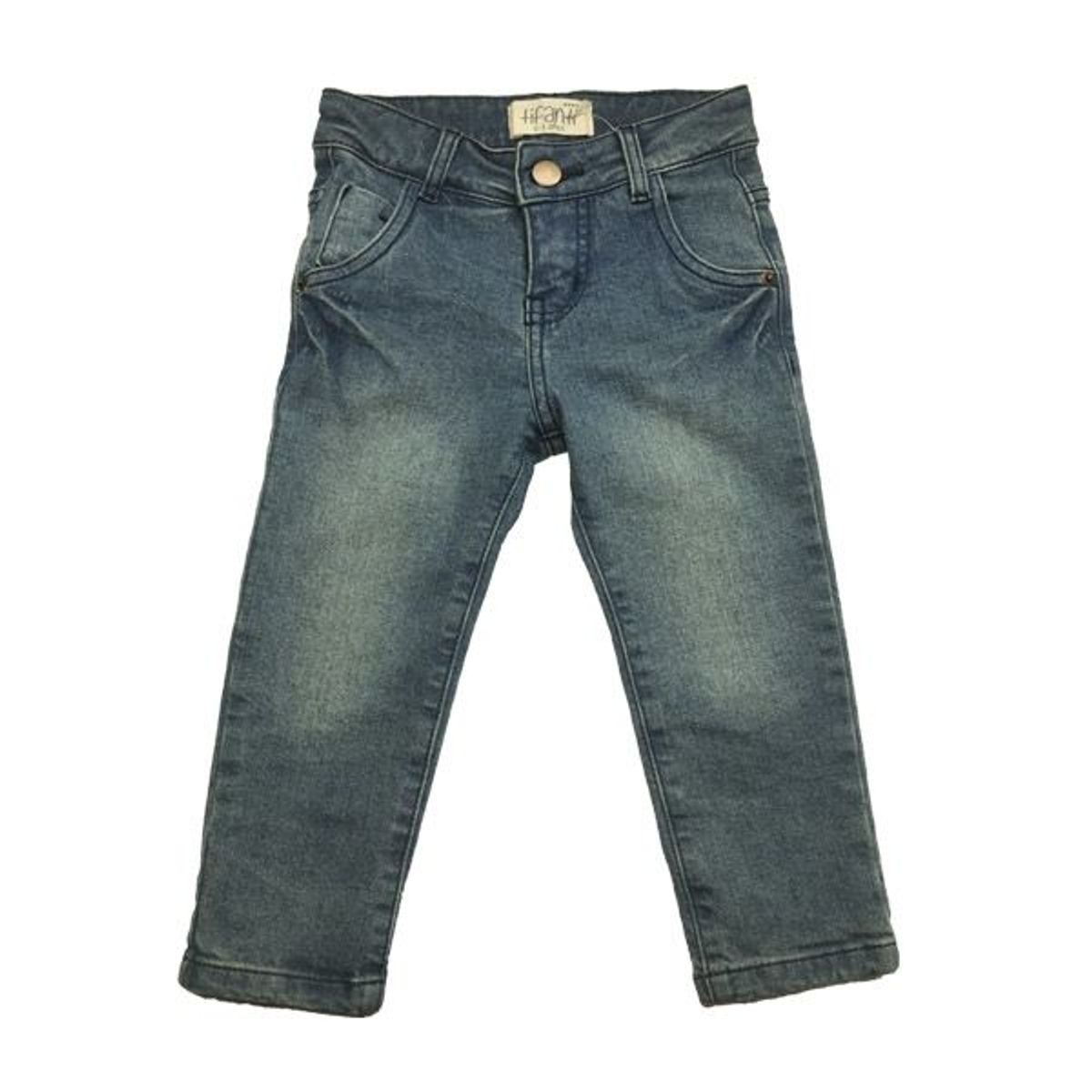 TIFANTI - Jean Denim Verde Niño