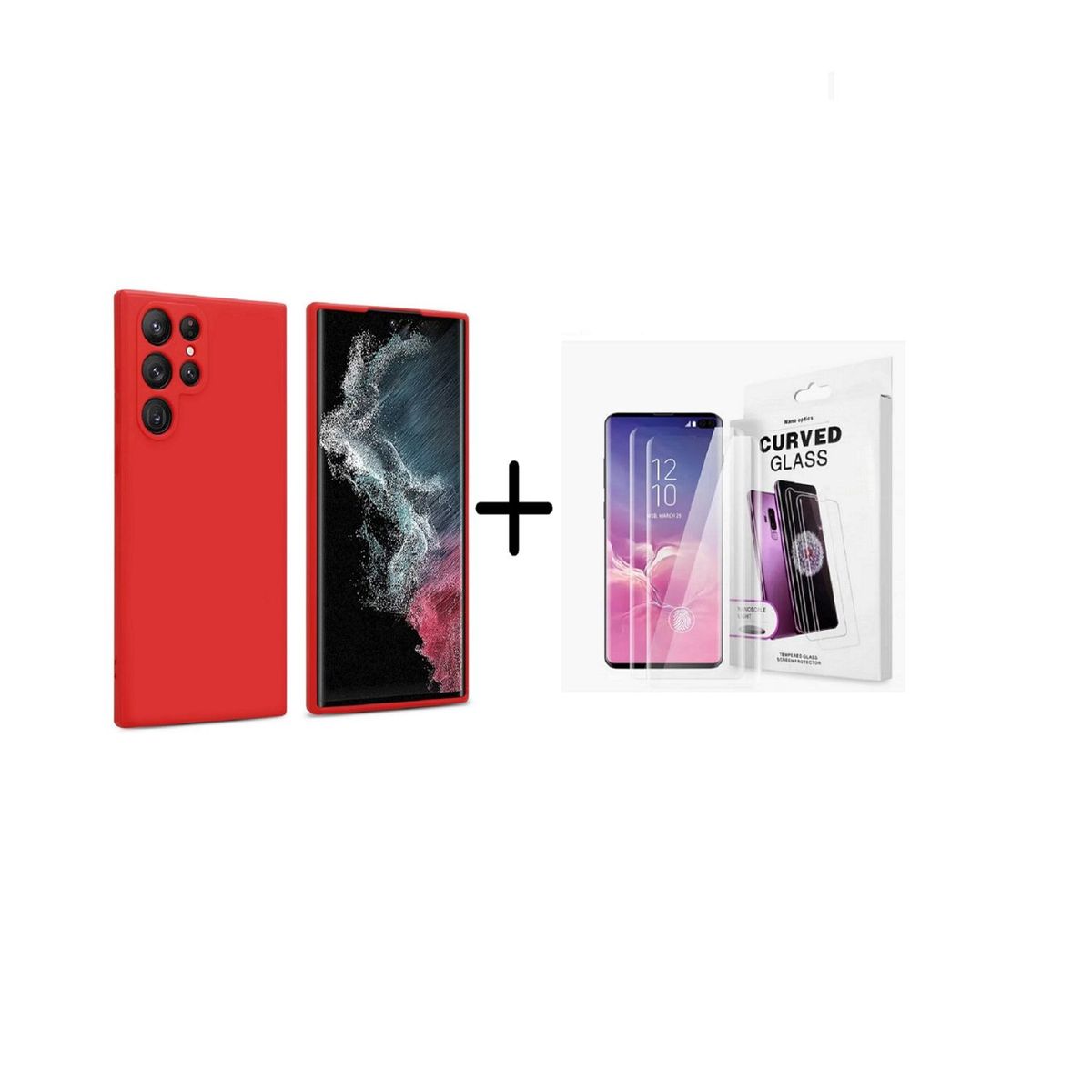 GENERICO - Case Silicona Samsung S23 Ultra  Mica UV