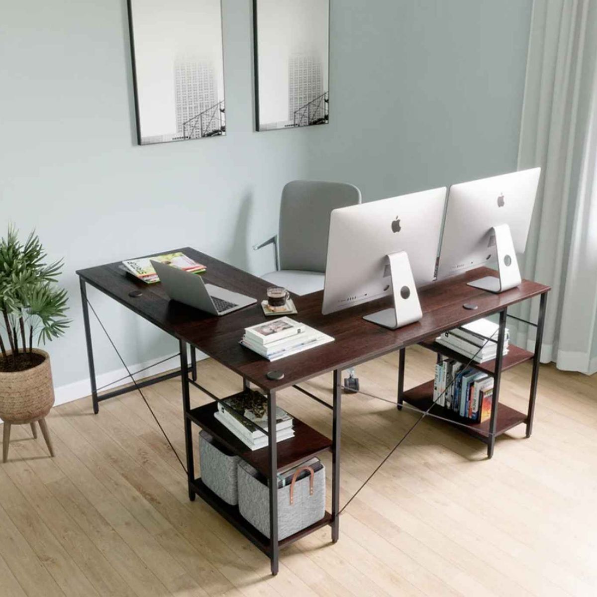 VENTITAS HOME - Escritorio Industrial Lawrence Ventitas Home Gales