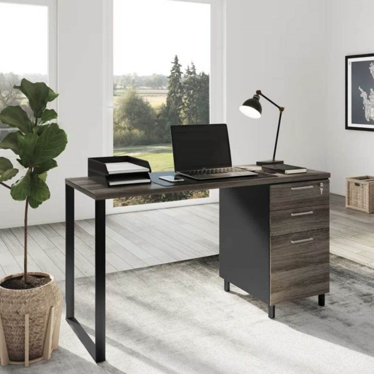 VENTITAS HOME - Escritorio Industrial Bárbara Ventitas Perú Siena