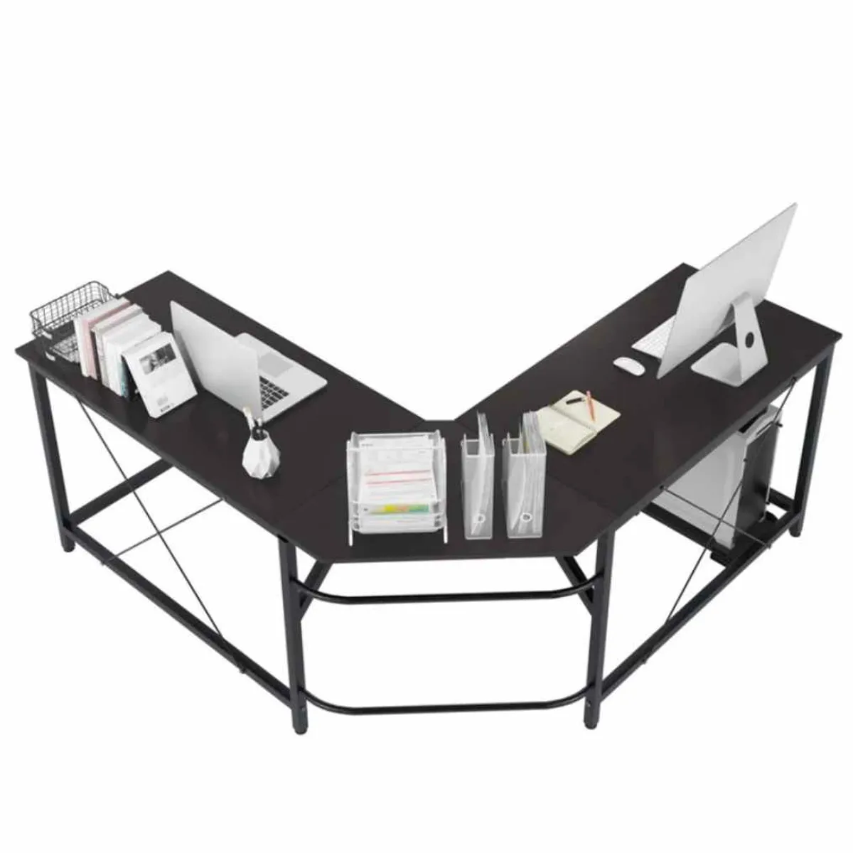 VENTITAS HOME - Escritorio Industrial Lineysha Ventitas Home Negro