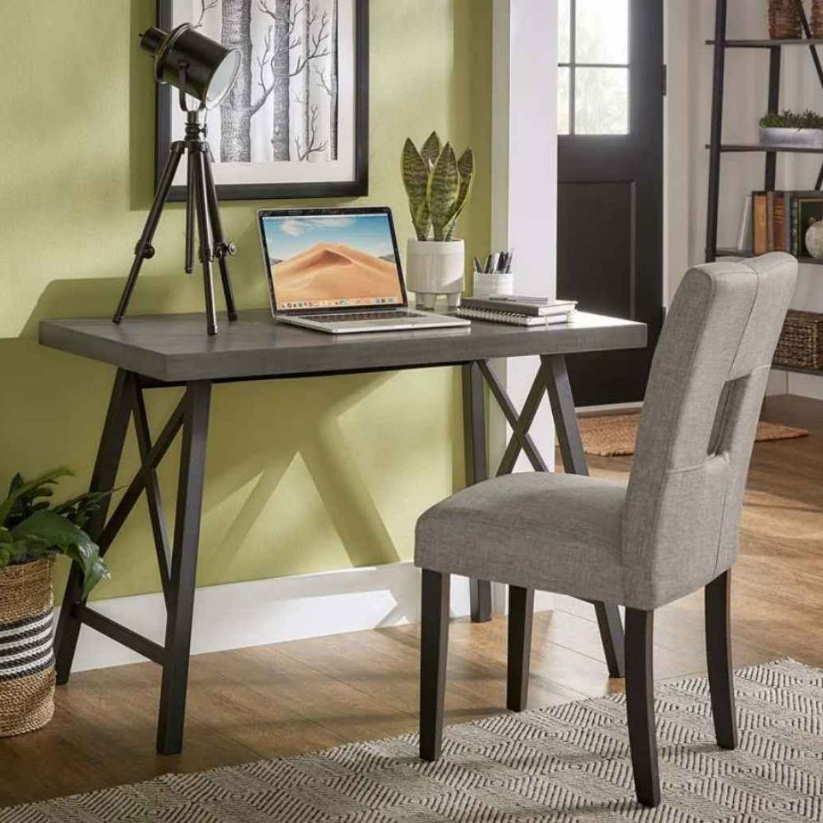 VENTITAS HOME - Mesa Industrial Heleon Ventitas Perú Plomo