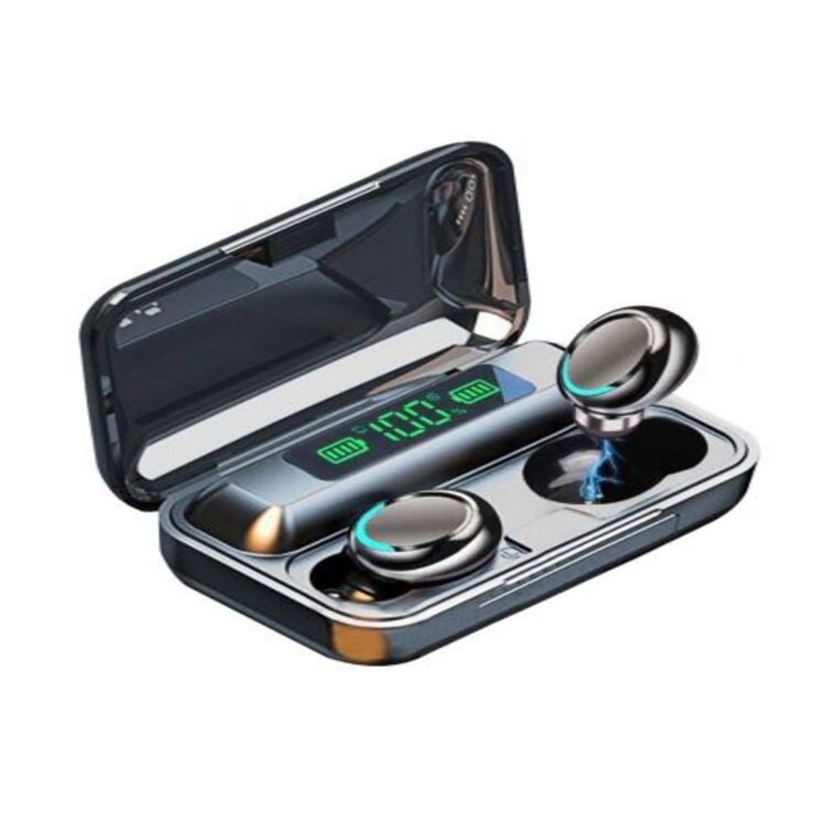 GENERICO - Audífonos Bluetooth Inalambricos F9 con PowerBank 2025