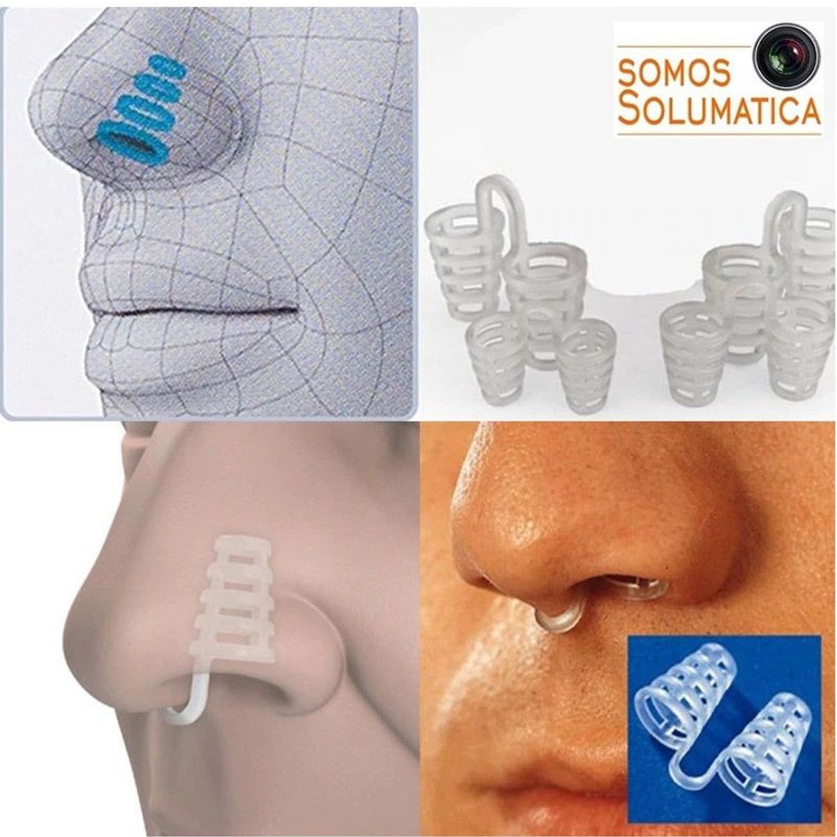 OEM - Dilatador Nasal - Anti Ronquido Respira Mejor - Set X4 Unidades