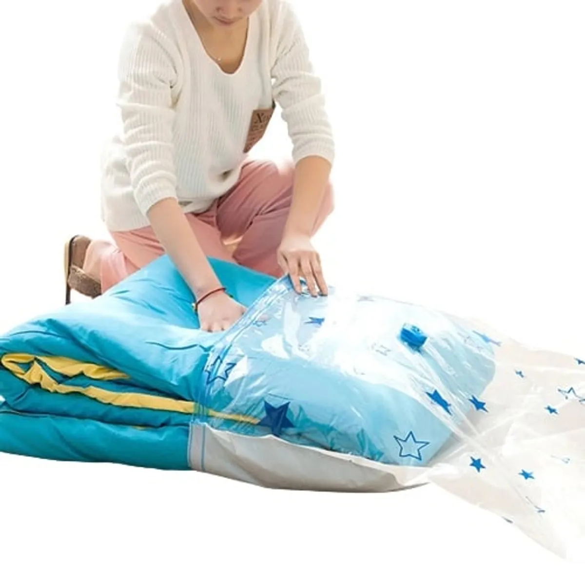 GENERICO - Pack por 3 Bolsas al vacío de 60 x 80cm para ropa y sabanas