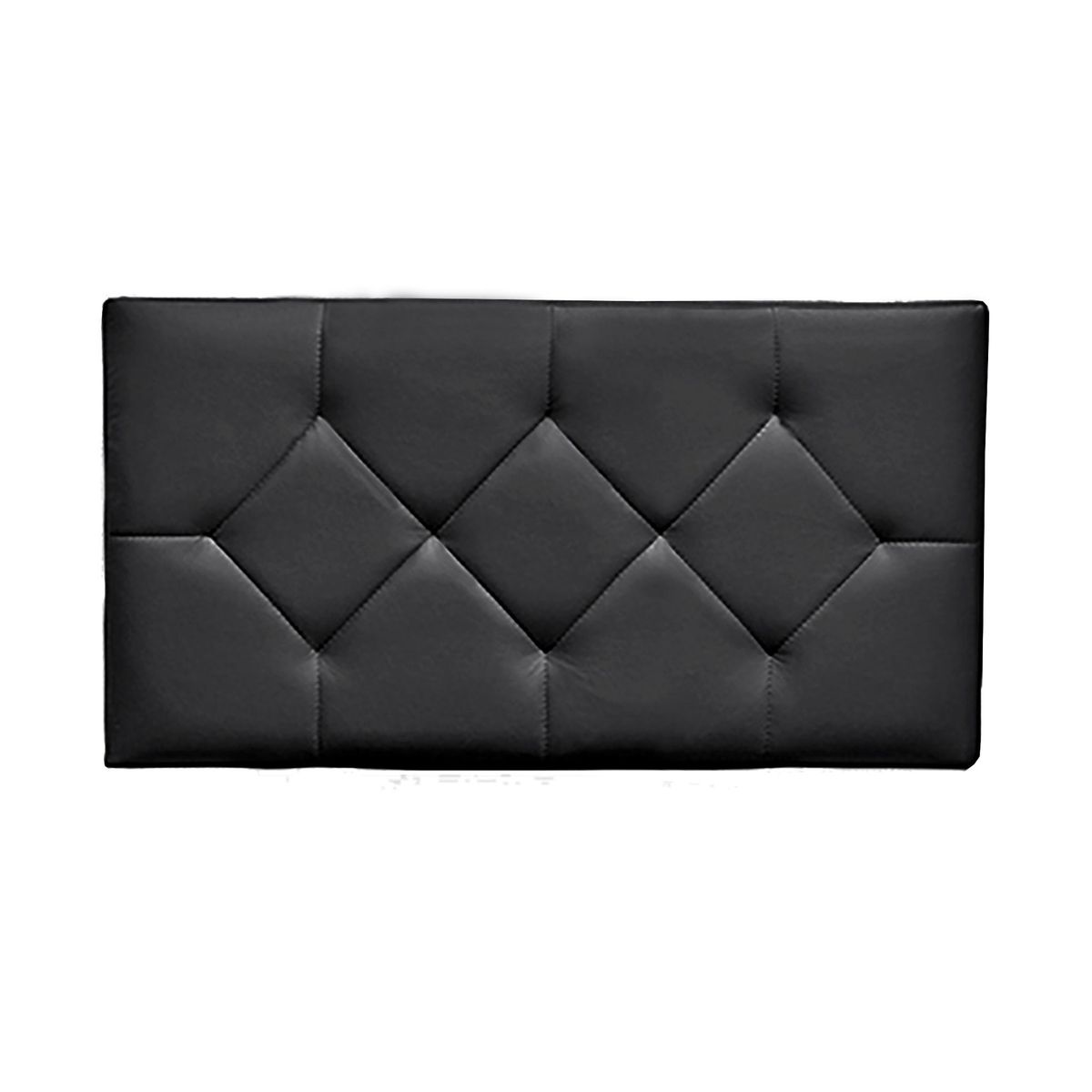 VILLA HOGAR - Cabecera Rombo 1.5 plazas negro - Villa Hogar