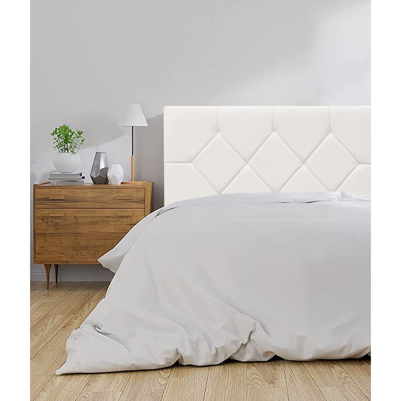 VILLA HOGAR - Cabecera Rombo 1.5 plazas blanco - Villa Hogar.