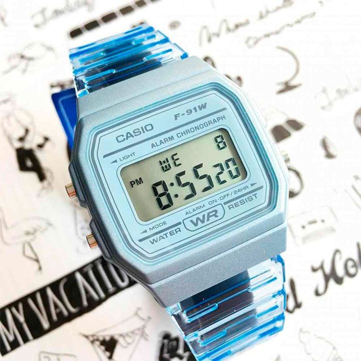 CASIO - Reloj Casio F-91WS-2 Digital