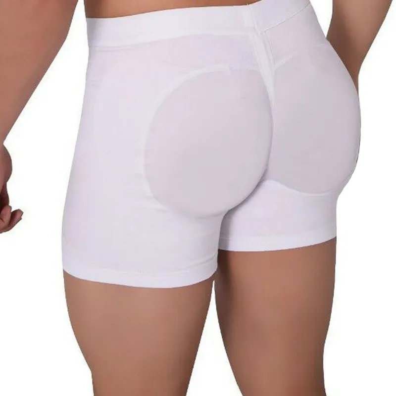 NATURELL - Bóxer Levanta Glúteos Naturell Masculino - Blanco