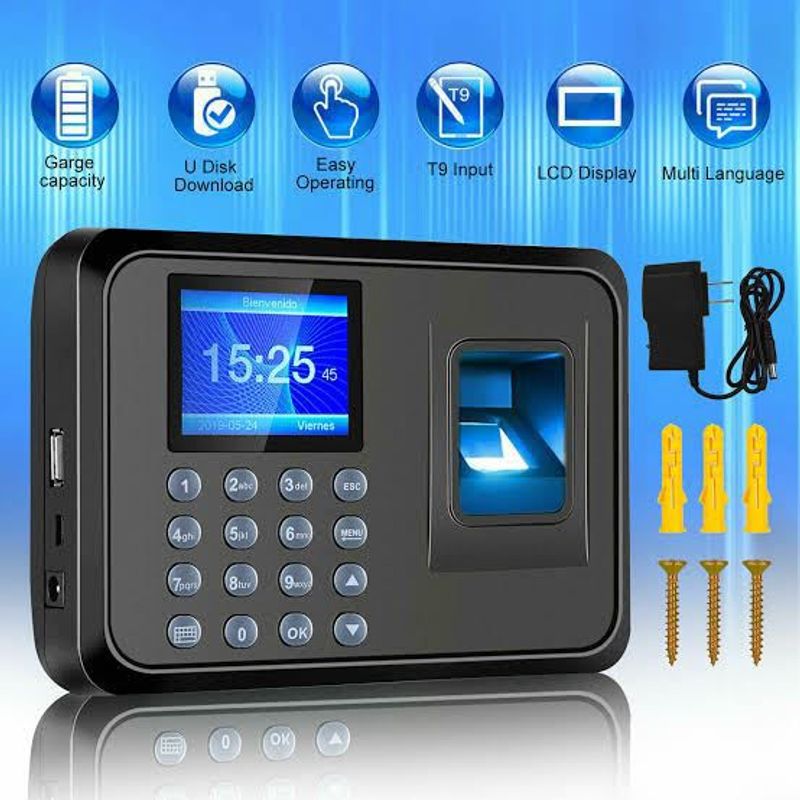 OEM - Control USB Biométrico de Asistencia Lector de Huellas Dactilares