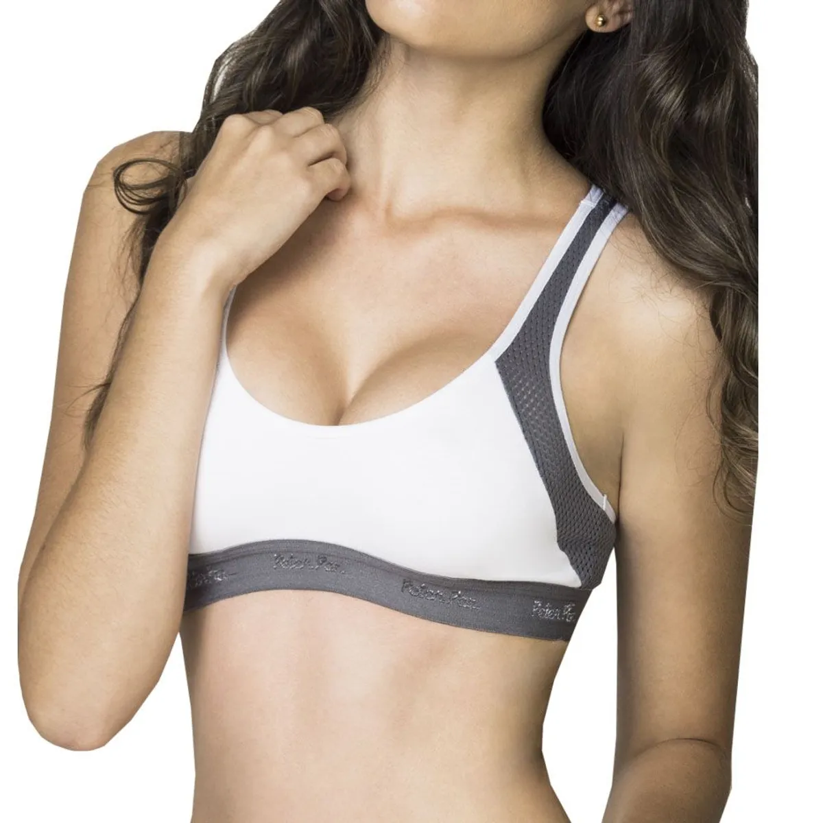 Peter Pan - Top Deportivo Peter Pan GrisBlanco