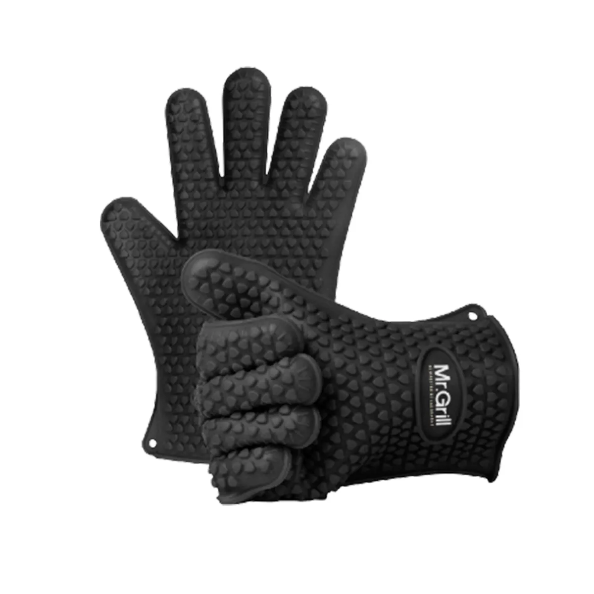 MR GRILL - Guantes de Silicona Resistentes a Altas Temperaturas Mr Grill