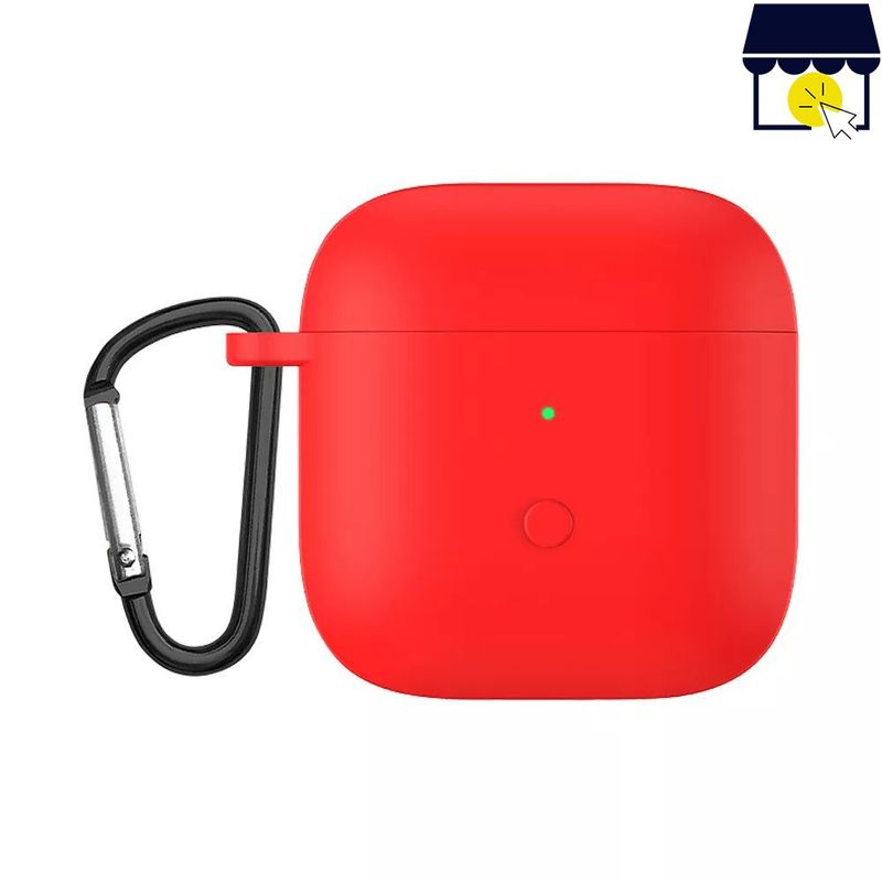 GENERICO - Case o funda para Xiaomi Redmi Buds 3 - ROJO