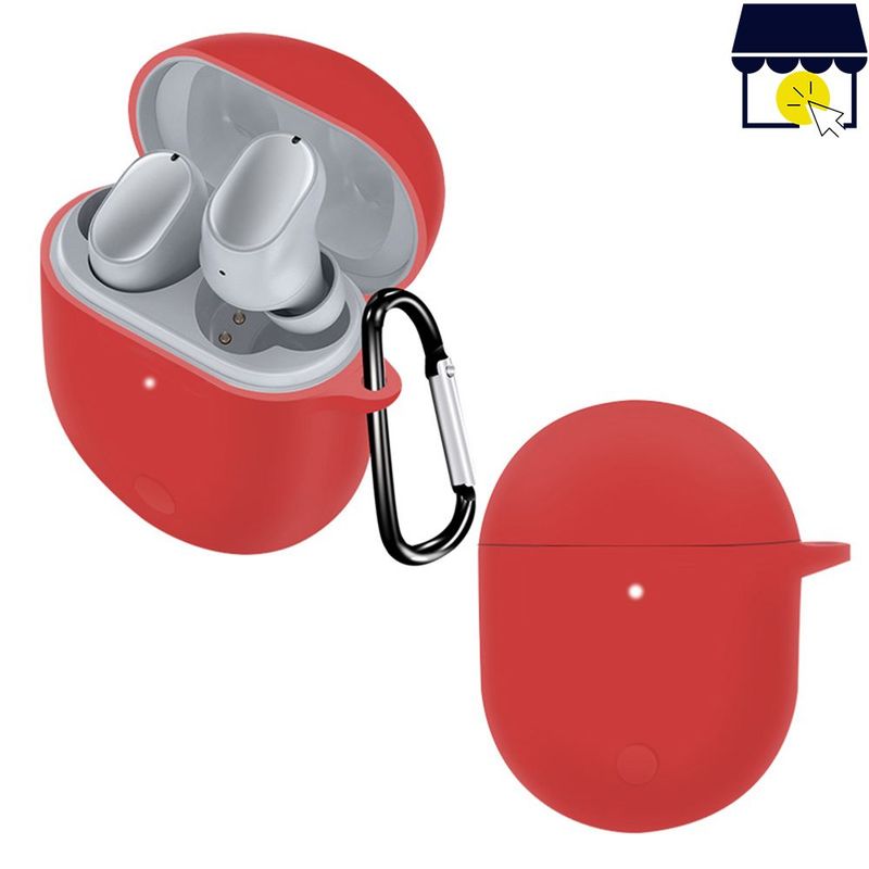 GENERICO - Case o funda para Xiaomi Redmi Buds 3 Pro - ROJO