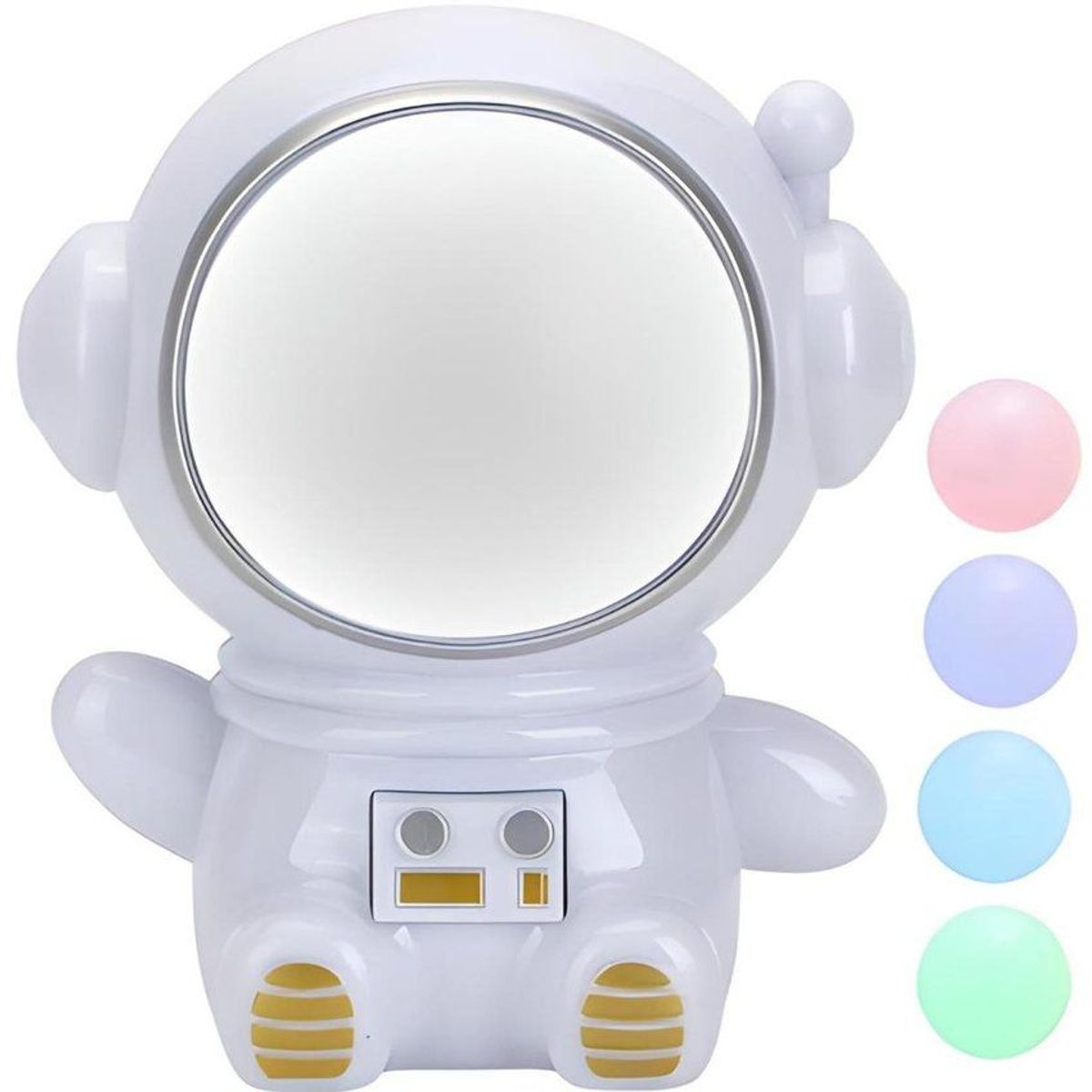 GENERICO - Lámpara de escritorio diseño astronauta 5 modos de luces para el hogar