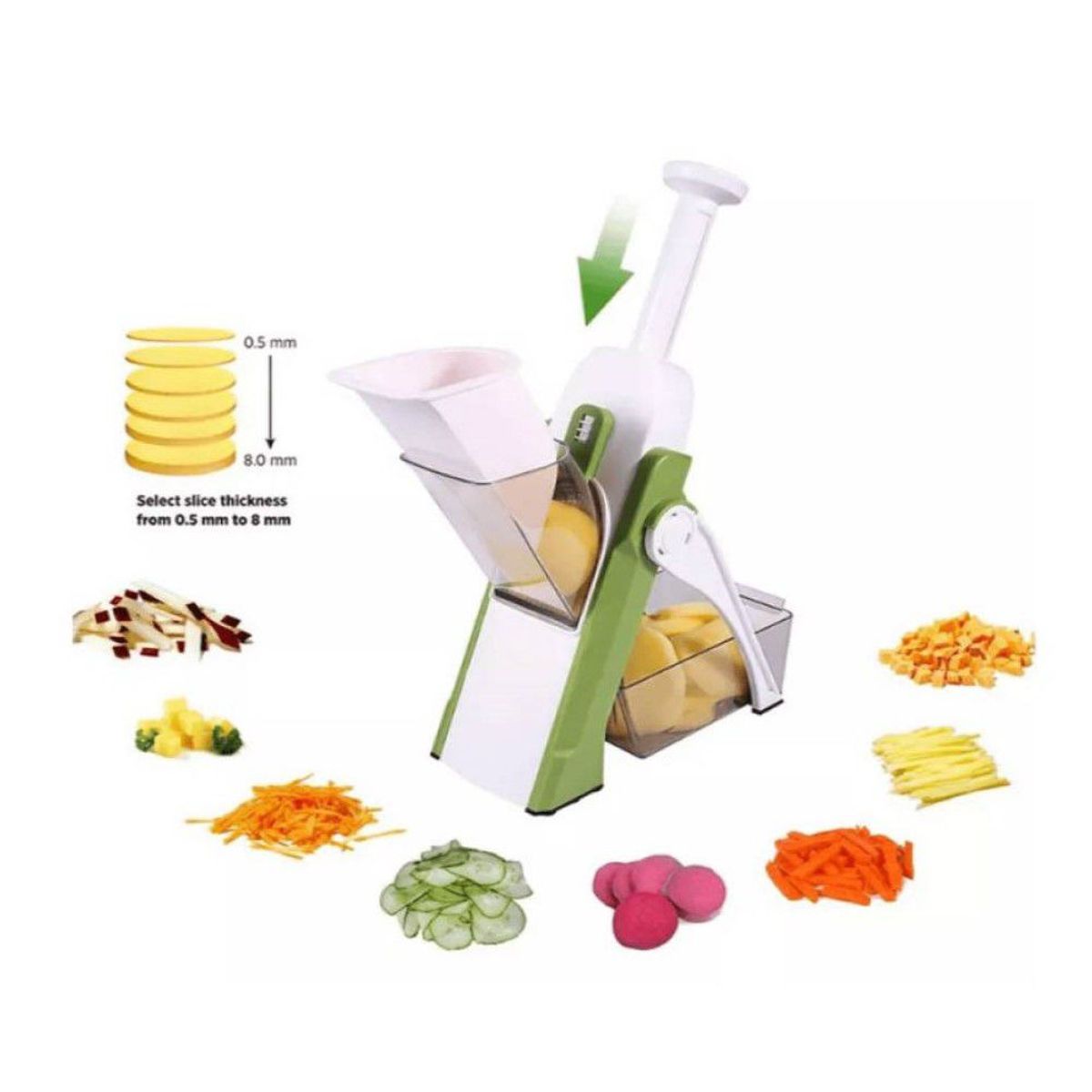 GENERICO - Cortador y Rebanador de Verduras Multifuncional