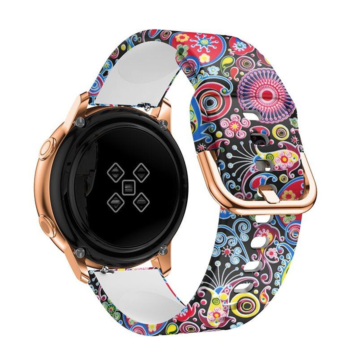GENERICO - Correa Silicona Diseño para Samsung Galaxy Watch 46mm - S3 - Multicolo