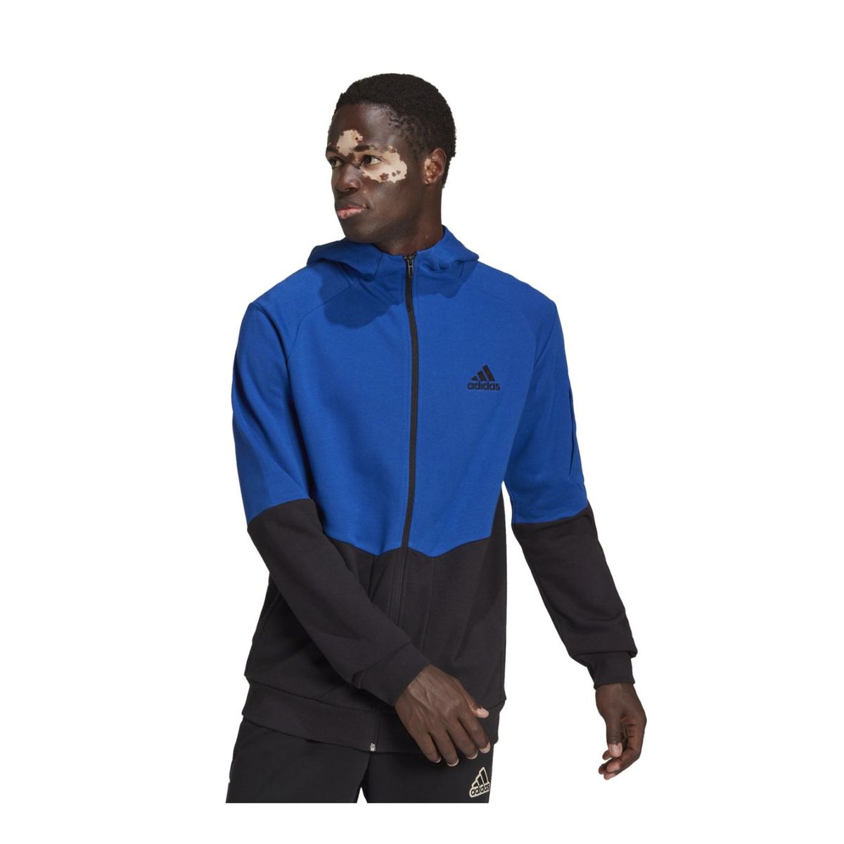 ADIDAS - Polera Hombre Adidas M GMDY FZ HD Azul - HE1805